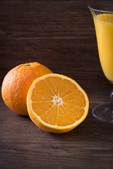 Orange / Orangenhälfte