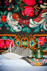 Wedding decorations in national style