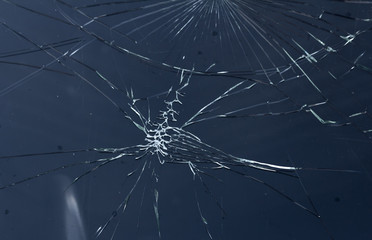 Obraz premium broken window