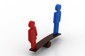 weighting scale with icon people