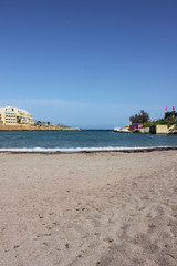 Obraz premium San Gorg bay, Malta