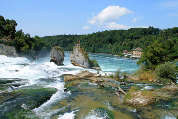 Der Rheinfall in Schaffhausen