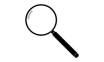 Pictogram - Loupe, Magnifer, Magnifying glass, Search, Magnifying Lense - Object, Icon, Symbol