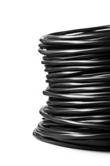 Black electrical cable