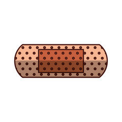 cure band first aid icon vector illustration design