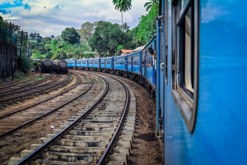 Sri Lanka Railway from Kandy to Ella - The World`s Most Beautiful Train Trip
