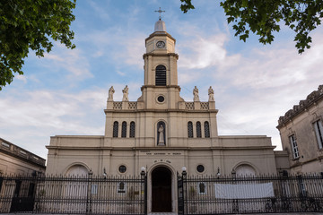 Fototapeta na wymiar Church in San Antonio de Areco (Argentina)