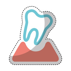 dental healthcare isolated icon vector illustration design