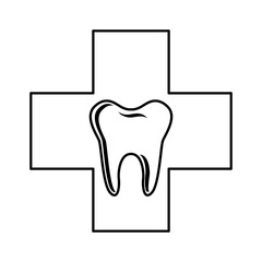 dental healthcare isolated icon vector illustration design