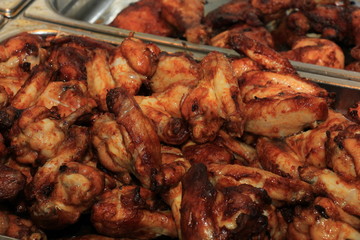Fresh grilled poultry products