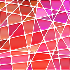 abstract vector stained-glass mosaic background