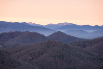 Autumn colors of Smoky Mountains