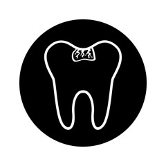dental healthcare isolated icon vector illustration design