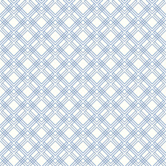 Geometric abstract vector blue pattern. Geometric modern ornament. Seamless modern background
