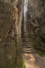 Sandstone,Tisa, Czech Republic