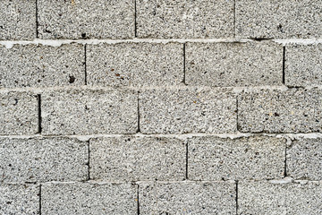silver old cement brick wall background