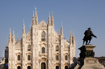 Naklejka premium Duomo di milano