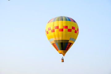 Balloon floating on the sky