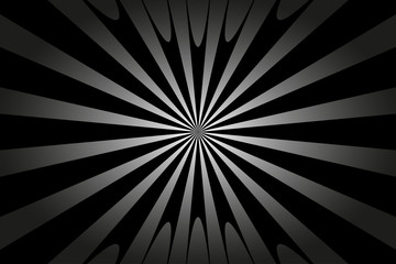 Striped black and white abstract background