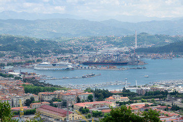 Naklejka premium Golf von La Spezia