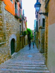 Obraz premium Old town of Pals in Girona, Catalonia, Spain.
