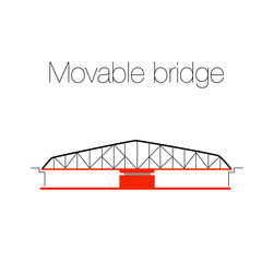 Movable bridge