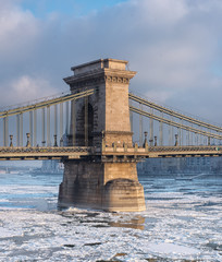 Obraz premium Budapest in winter