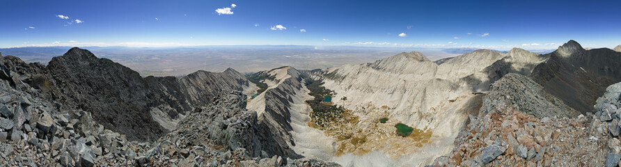 Little Bear Peak Summit Panorama