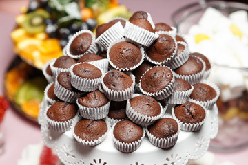 chocolate mini cupcakes