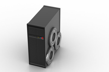 Obraz premium Work station with gear