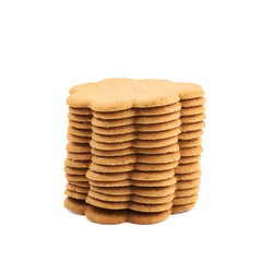 Pile of multiple gingerbread cookies
