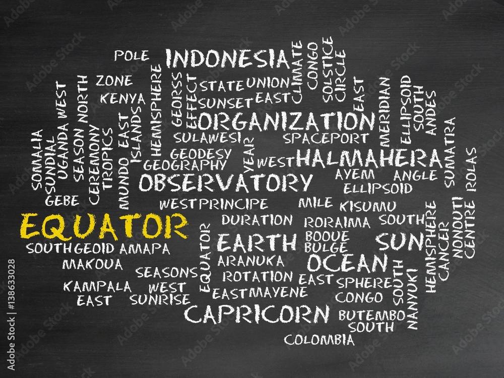 Canvas Prints equator