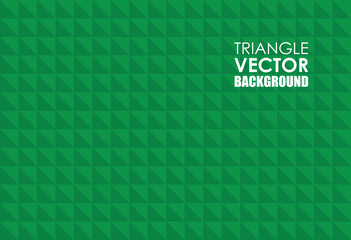 green triangle background