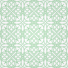 Seamless abstract green pattern with gradient. Vector illustration