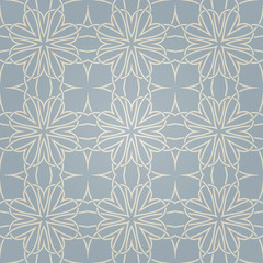 Fototapeta premium Seamless abstract grey pattern with gradient. Vector illustration