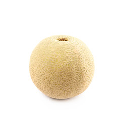Cantaloupe melon fruit isolated