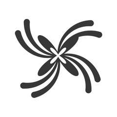 floral decorate ornate style vector illustration eps 10