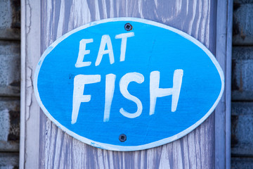 Fototapeta premium Eat Fish