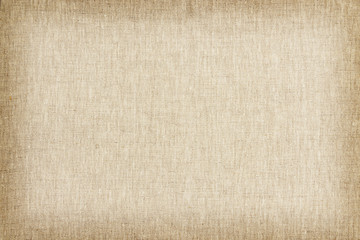 Fototapeta na wymiar Brown linen texture for background