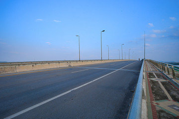 Light poles on Highway