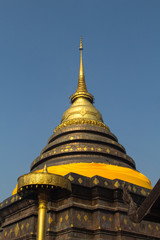 Fototapeta premium pagoda at Wat pratartlumpangluang,Lumpang Thailand