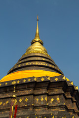 Fototapeta premium pagoda at Wat pratartlumpangluang,Lumpang Thailand