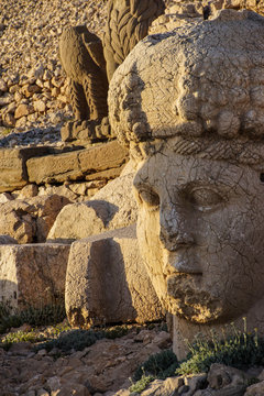 Giant Head Of Goddess Tyche