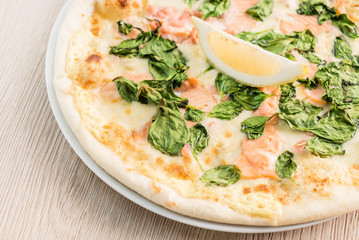 seafood pizza