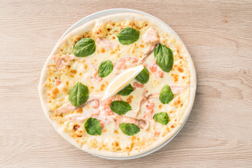 seafood pizza