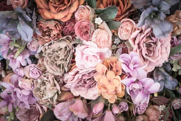 Blumenhintergrund - Vintage-Effekt-Stil © topntp