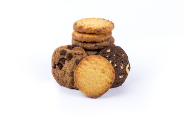 handmade assorted cookies , assorted cookies in white, assorted cookies in bowl