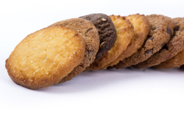 handmade assorted cookies , assorted cookies in white, assorted cookies in bowl