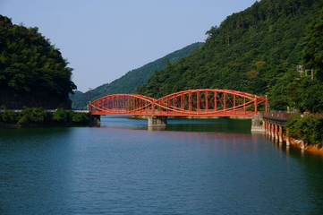 河内貯水池 南河内橋