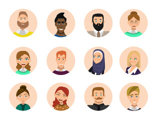 People avatars collection